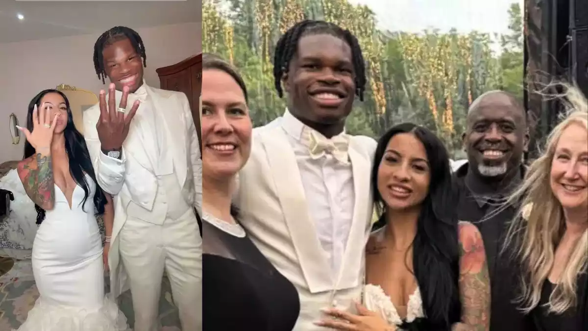 Travis Hunter Marries Leanna Lenee