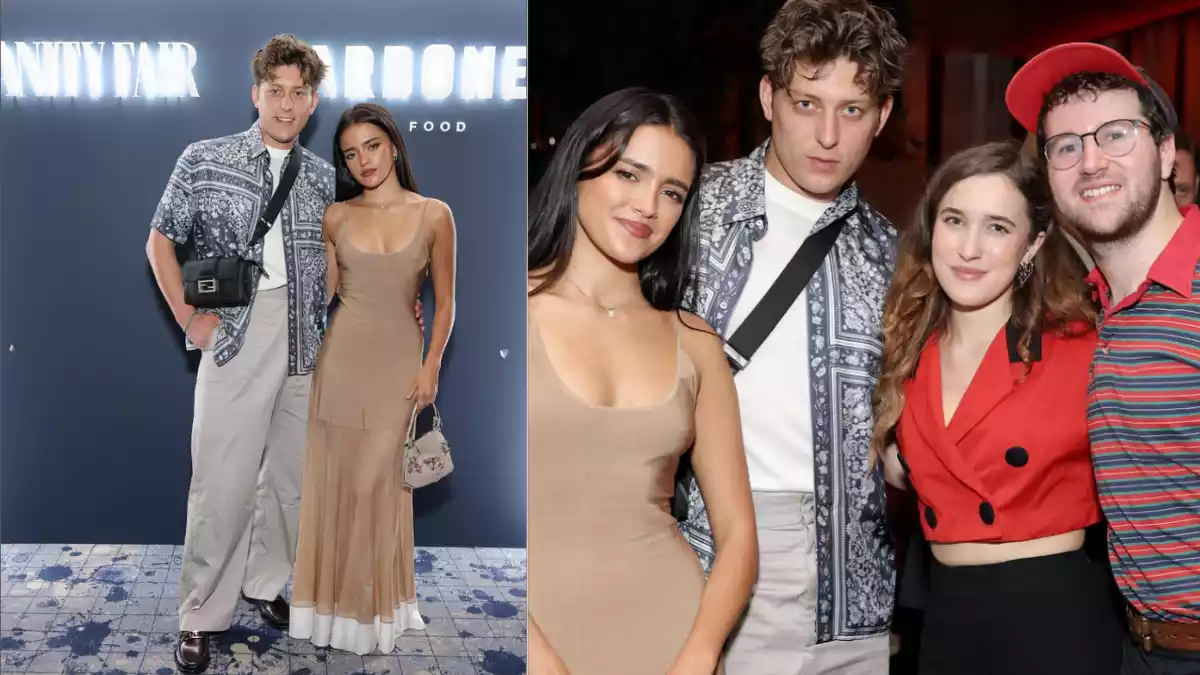 Tom Francis and Maia Reficco Met at the Vanity Fair x Carbone Event
